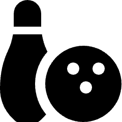 Sport Bowling Icon from Nova Solid Set