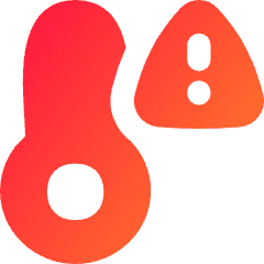 Beware Temperature Icon from Flex Gradient Set