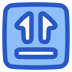 Box Sign Icon from Plump Duo Set