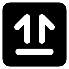 Box Sign Icon from Core Solid Set