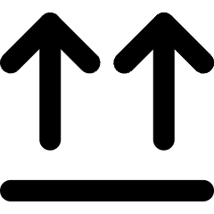 Box Sign Up Icon from Micro Line Set