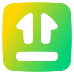 Box Sign Icon from Plump Gradient Set