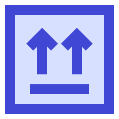 Box Sign Icon from Sharp Duo Set