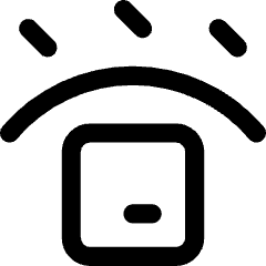 Box Waterproof Icon from Core Line Set