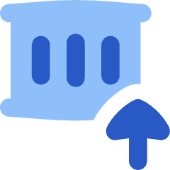 Container Load Icon from Flex Flat Set