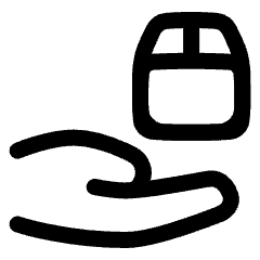 Delivery Shipping Icon from Plump Line Set