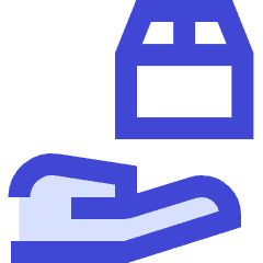 Delivery Shipping Icon from Sharp Duo Set