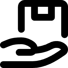 Delivery Shipping Icon from Micro Line Set