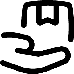 Delivery Shipping Icon from Flex Line Set