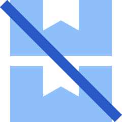 Do Not Stack Icon from Sharp Flat Set