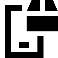 Mobile Package Online Icon from Sharp Solid Set