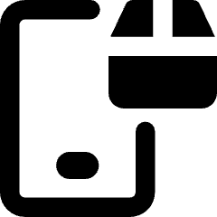 Mobile Package Online Icon from Core Remix Set