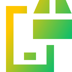 Mobile Package Online Icon from Sharp Gradient Set