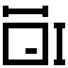 Package Dimension Icon from Sharp Line Set