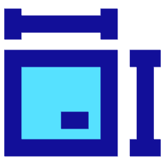 Package Dimension Icon from Sharp Pop Set