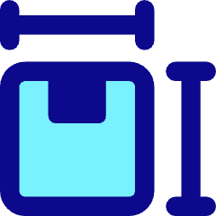 Package Dimension Icon from Core Pop Set