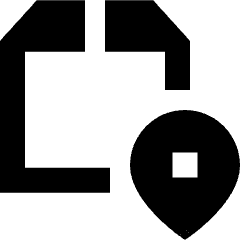 Package Location Icon from Sharp Remix Set