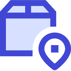 Package Location Icon from Sharp Duo Set