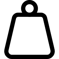 Product Weight Icon from Core Line Set