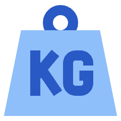 Product Weight Kg Icon from Sharp Flat Set