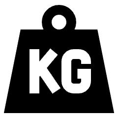Product Weight Kg Icon from Sharp Solid Set