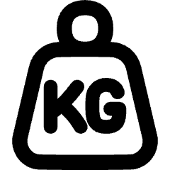 Product Weight Kg Icon from Flex Remix Set