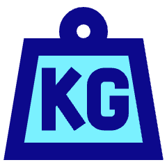 Product Weight Kg Icon from Sharp Pop Set