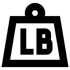 Product Weight Lb Icon from Sharp Remix Set
