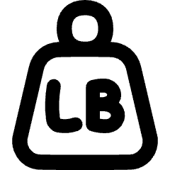 Product Weight Lb Icon from Flex Remix Set