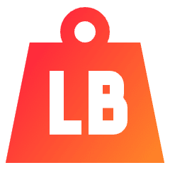Product Weight Lb Icon from Sharp Gradient Set