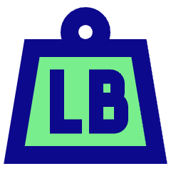 Product Weight Lb Icon from Sharp Pop Set