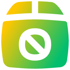 Shipment Block Icon from Flex Gradient Set