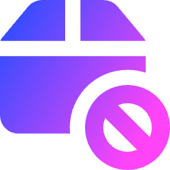 Shipment Block Icon from Core Gradient Set