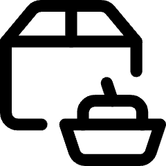 Shipment Boat Icon from Core Line Set