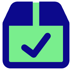 Shipment Check Icon from Core Pop Set
