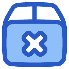 Shipment Delivery Fail Icon from Plump Duo Set