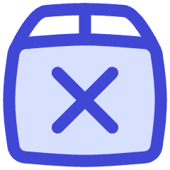 Shipment Delivery Fail Icon from Flex Duo Set