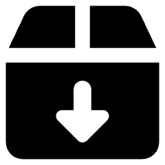 Shipment Download Icon from Core Solid Set