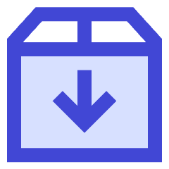 Shipment Download Icon from Sharp Duo Set