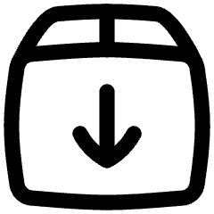 Shipment Download Icon from Flex Line Set