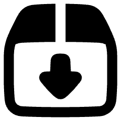 Shipment Download Icon from Plump Remix Set