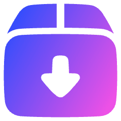 Shipment Download Icon from Plump Gradient Set