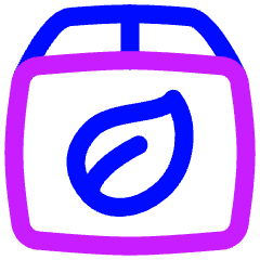 Shipment Eco Icon from Flex Neon Set