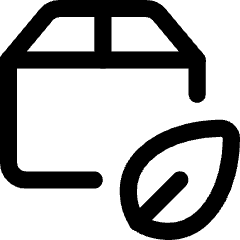 Shipment Eco Icon from Core Line Set