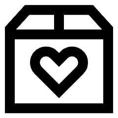 Shipment Favorite Icon from Sharp Line Set