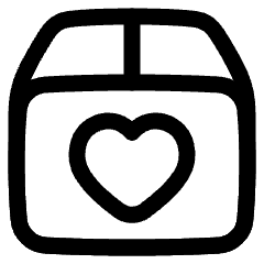 Shipment Favorite Icon from Plump Line Set