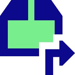 Shipment Next Icon from Sharp Pop Set