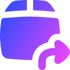 Shipment Next Icon from Flex Gradient Set