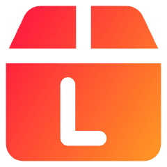 Shipment Package Large Icon from Core Gradient Set