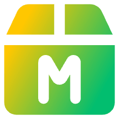 Shipment Package Medium Icon from Core Gradient Set